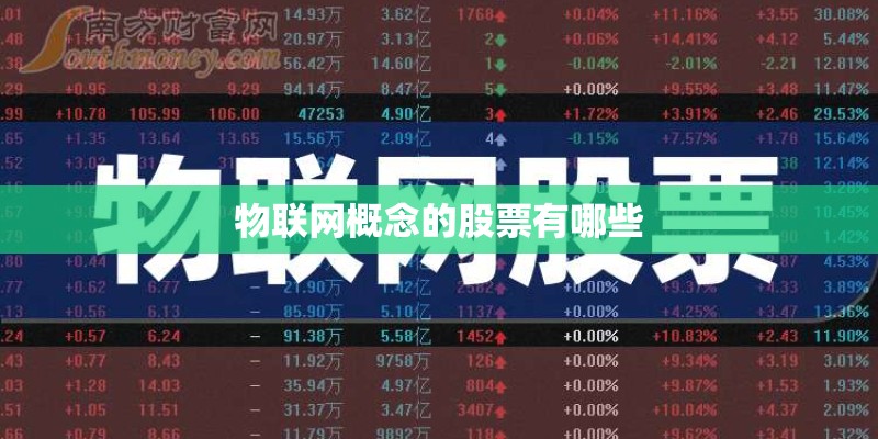 物联网概念的股票有哪些